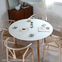 【DINING SET キャンペーン対象・pt10倍】CONNECTセレクトダイニングセット1 / CARL HANSEN & SON（カール・ハンセン＆サン） / BA103（オーク・オイル）＋CH24（ビーチ・ソープ）2脚