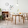 【DINING SET キャンペーン対象・pt10倍】CONNECTセレクトダイニングセット1 / CARL HANSEN & SON（カール・ハンセン＆サン） / BA103（オーク・オイル）＋CH24（ビーチ・ソープ）2脚