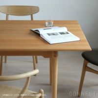 【DINING SET キャンペーン対象・pt10倍】CONNECTセレクトダイニングセット7 / CARL HANSEN & SON（カール・ハンセン＆サン） / CH327（ビーチ・オイル）＋CH24（ビーチ・ソープ）4脚