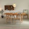 【DINING SET キャンペーン対象・pt10倍】CONNECTセレクトダイニングセット7 / CARL HANSEN & SON（カール・ハンセン＆サン） / CH327（ビーチ・オイル）＋CH24（ビーチ・ソープ）4脚