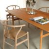 【DINING SET キャンペーン対象・pt10倍】CONNECTセレクトダイニングセット7 / CARL HANSEN & SON（カール・ハンセン＆サン） / CH327（ビーチ・オイル）＋CH24（ビーチ・ソープ）4脚