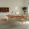 【DINING SET キャンペーン対象・pt10倍】CONNECTセレクトダイニングセット7 / CARL HANSEN & SON（カール・ハンセン＆サン） / CH327（ビーチ・オイル）＋CH24（ビーチ・ソープ）4脚