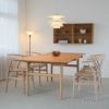 【DINING SET キャンペーン対象・pt10倍】CONNECTセレクトダイニングセット7 / CARL HANSEN & SON（カール・ハンセン＆サン） / CH327（ビーチ・オイル）＋CH24（ビーチ・ソープ）4脚