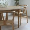  【DINING SET キャンペーン対象・pt10倍】CONNECTセレクトダイニングセット8 / CARL HANSEN & SON（カール・ハンセン＆サン） / CH337（オーク・オイル）＋CH24（オーク・オイル）2脚