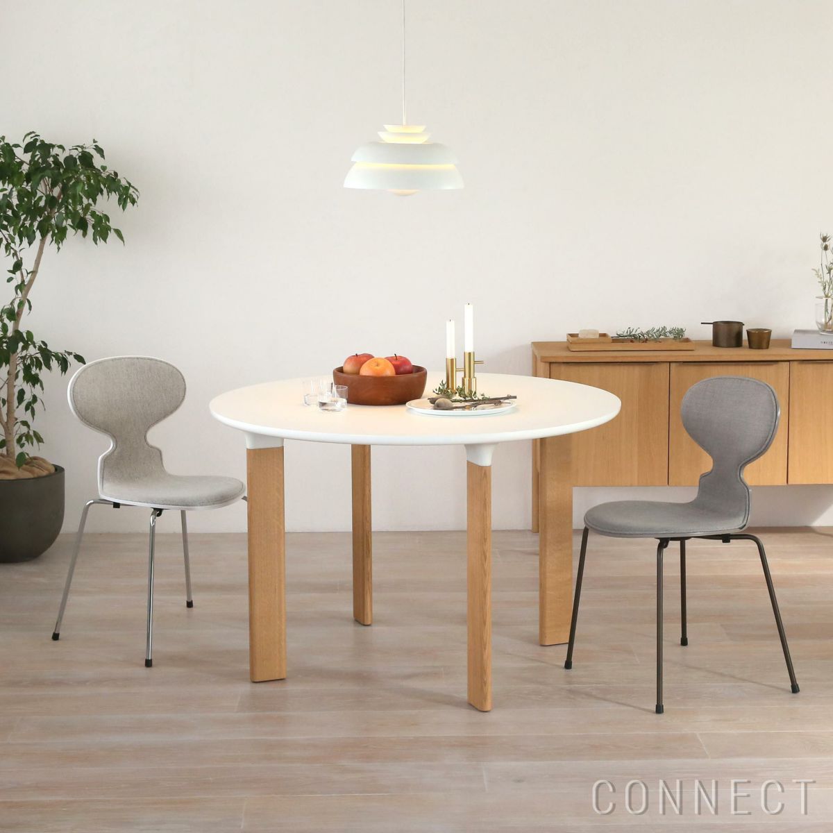 FRITZ HANSEN（フリッツ・ハンセン） / ANALOG（アナログ） / JH93 / ホワイト・オーク / ダイニングテーブル