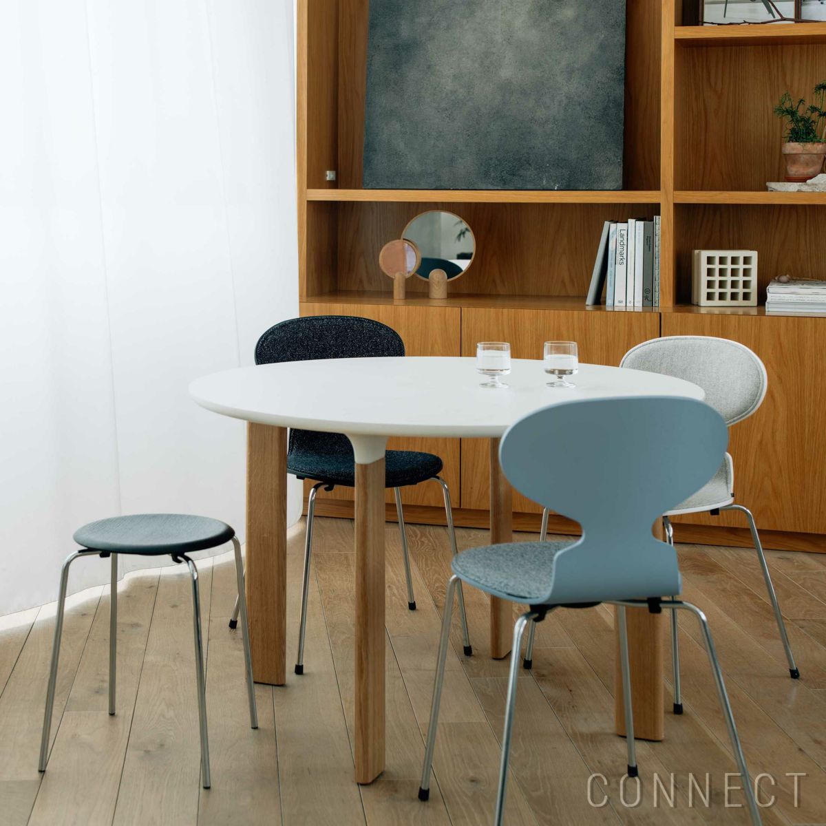 FRITZ HANSEN（フリッツ・ハンセン） / ANALOG（アナログ） / JH93 / ホワイト・オーク / ダイニングテーブル