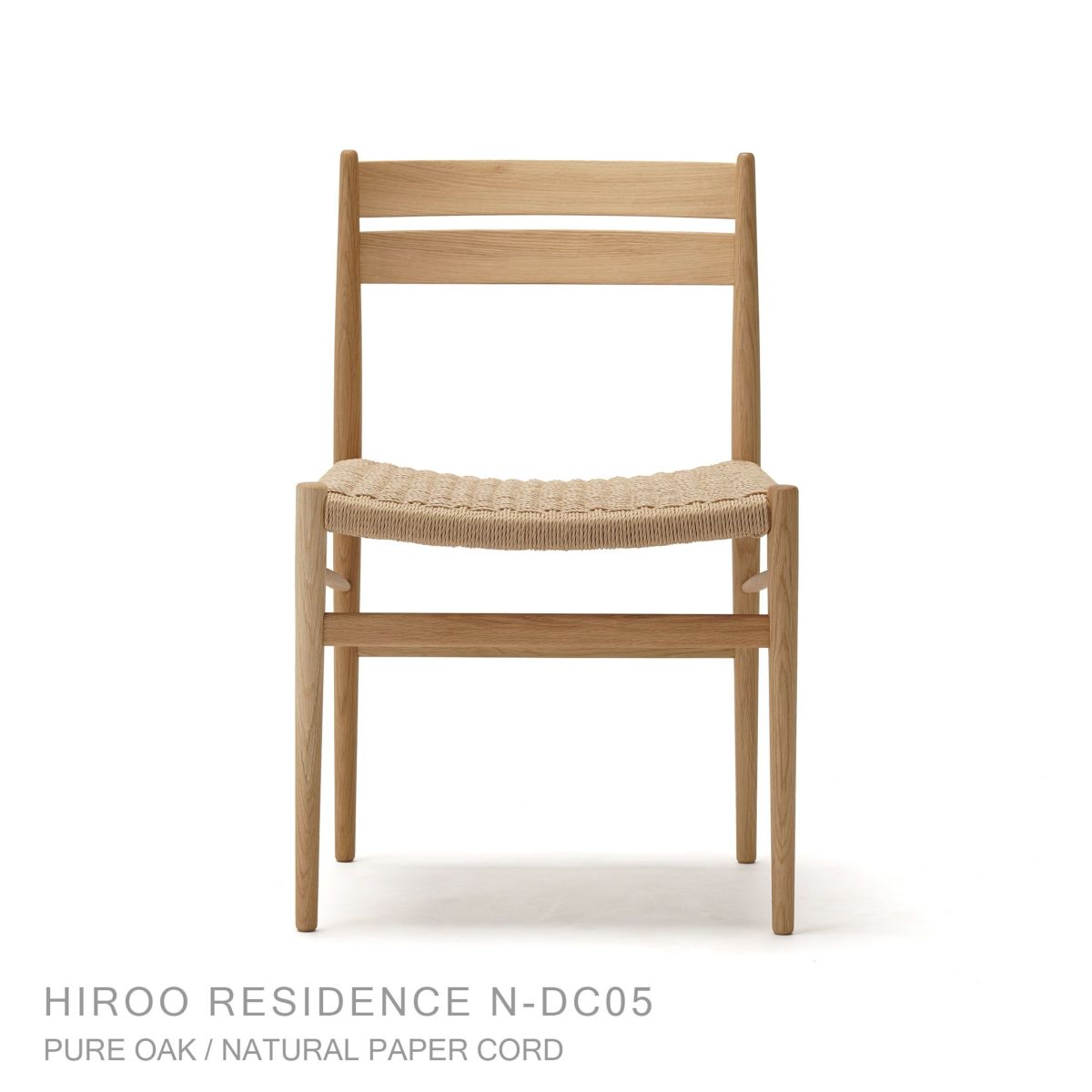 Karimoku Case（カリモクケース） / HIROO RESIDENCE N-DC05 / ノームダイニングチェア（肘無） / ペーパーコード