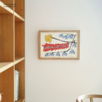 【数量限定】山口一郎 / Giclee（ジクレー印刷）「花」 / Sサイズ / アートポスター