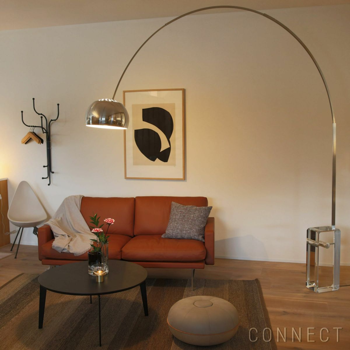 【札幌市内配送限定】【アウトレット】【組立・送料無料】FLOS（フロス） / ARCO K（アルコ ケイ） / E26 / フロアランプ'