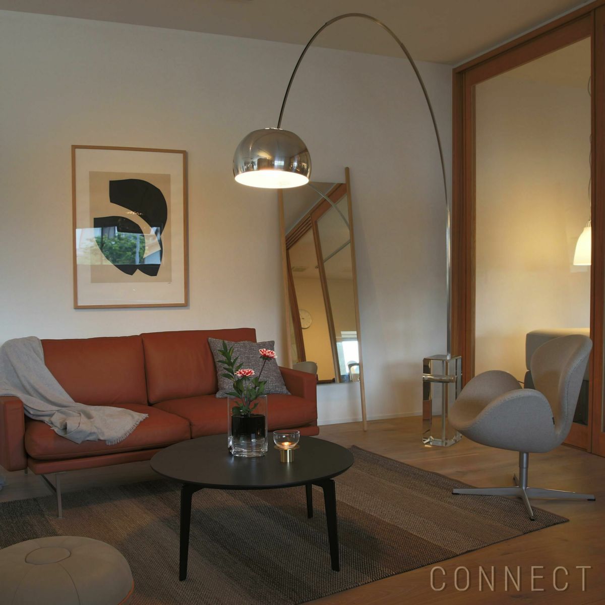 【札幌市内配送限定】【アウトレット】【組立・送料無料】FLOS（フロス） / ARCO K（アルコ ケイ） / E26 / フロアランプ'