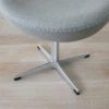 FRITZ HANSEN（フリッツ・ハンセン） / EGG FOOT STOOL（エッグチェア用フットスツール） / ラウンジチェア / Sunniva（スニバ）153 サンド・ライトグレー