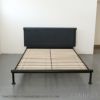 【アウトレット】【配送設置無料】HAY（ヘイ） / TAMOTO BED+STANDARD BED SLATS（タモトベッド） / Anthracite Powder Coated Frame / 150×200cm / すのこ付ベッドフレーム《掛け布団カバープレゼント》《新生活応援 pt10倍》