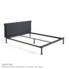 【アウトレット】【配送設置無料】HAY（ヘイ） / TAMOTO BED+STANDARD BED SLATS（タモトベッド） / Anthracite Powder Coated Frame / 150×200cm / すのこ付ベッドフレーム《掛け布団カバープレゼント》《新生活応援 pt10倍》