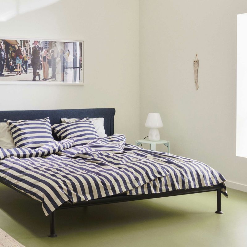 【アウトレット】【配送設置無料】HAY（ヘイ） / TAMOTO BED+STANDARD BED SLATS（タモトベッド） / Anthracite Powder Coated Frame / 150×200cm / すのこ付ベッドフレーム《掛け布団カバープレゼント》《新生活応援 pt10倍》