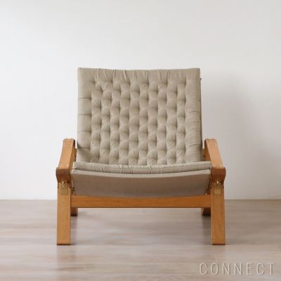 【アウトレット】CARL HANSEN & SON（カール・ハンセン＆サン） / FK11 PLICO CHAIR（プリコチェア） / オーク材・オイル仕上げ・ナチュラルキャンバス / ラウンジチェア