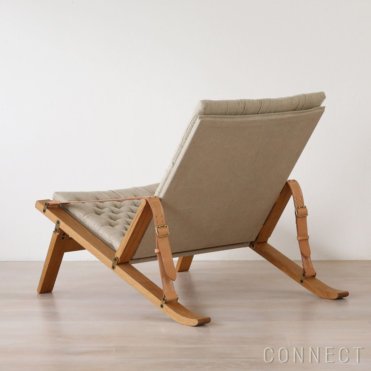 CARL HANSEN & SON（カール・ハンセン＆サン） / FK11 PLICO CHAIR（プリコチェア） / オーク材・オイル仕上げ・ナチュラルキャンバス / ラウンジチェア