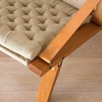 CARL HANSEN & SON（カール・ハンセン＆サン） / FK11 PLICO CHAIR（プリコチェア） / オーク材・オイル仕上げ・ナチュラルキャンバス / ラウンジチェア