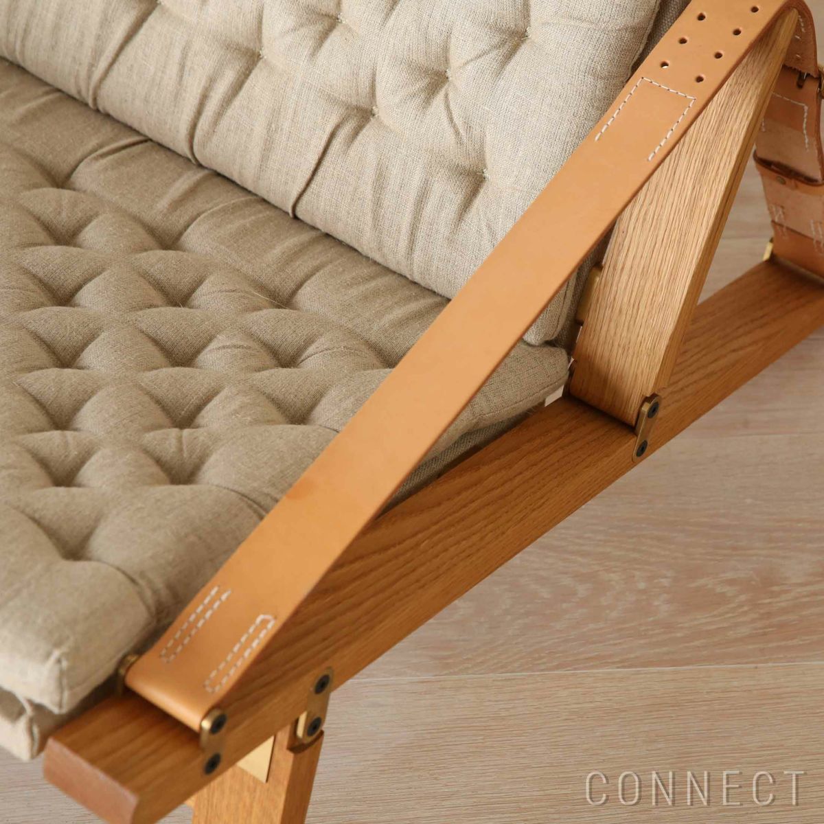 CARL HANSEN & SON（カール・ハンセン＆サン） / FK11 PLICO CHAIR（プリコチェア） / オーク材・オイル仕上げ・ナチュラルキャンバス / ラウンジチェア