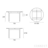 CARL HANSEN & SON （カール・ハンセン＆サン） / BM0121 / オーク材・オイル仕上げ / ダイニングテーブル