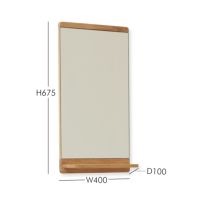 FORM & REFINE（フォーム&リファイン） / Rim Wall Mirror（リム ウォールミラー） / Natural Oil / ミラー