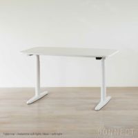 Vitra（ヴィトラ） / Tyde 2 Home Desk board shape（タイド2ホームデスク バレル） / メラミン天板 / ソフトライト脚・パウダーコート仕上げ / 130×75cm / 電動昇降デスク