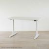 Vitra（ヴィトラ） / Tyde 2 Home Desk board shape（タイド2ホームデスク バレル） / メラミン天板 / ソフトライト脚・パウダーコート仕上げ / 130×75cm / 電動昇降デスク