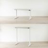 Vitra（ヴィトラ） / Tyde 2 Home Desk board shape（タイド2ホームデスク バレル） / メラミン天板 / ソフトライト脚・パウダーコート仕上げ / 130×75cm / 電動昇降デスク