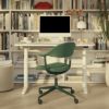 Vitra（ヴィトラ） / Tyde 2 Home Desk board shape（タイド2ホームデスク バレル） / メラミン天板 / ソフトライト脚・パウダーコート仕上げ / 130×75cm / 電動昇降デスク