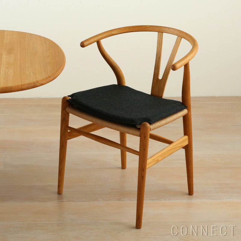 CARL HANSEN & SON （カール・ハンセン＆サン） / CU CH24 Cushion / Yチェア（ワイチェア）専用 両面 ファブリッククッション / ブラック