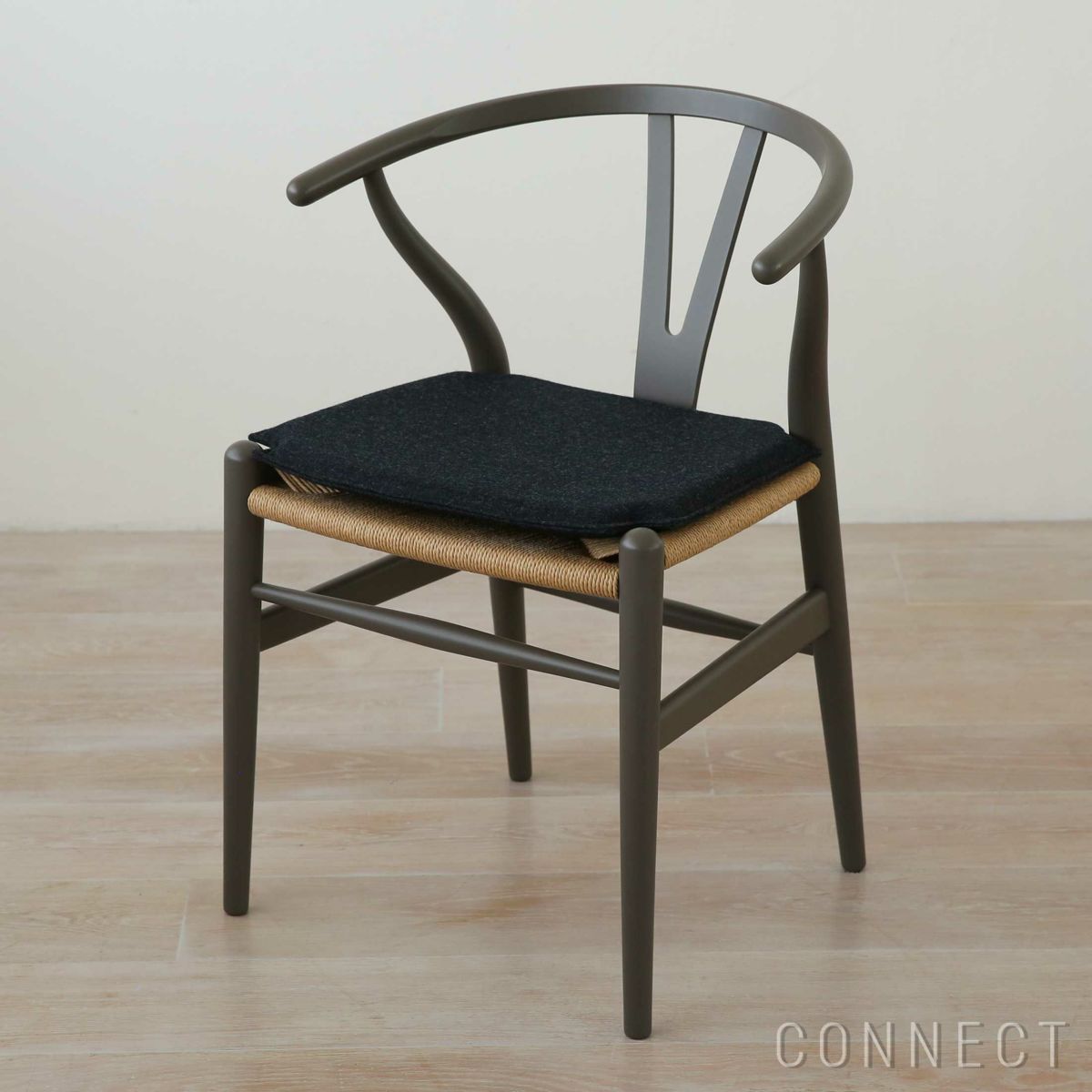 CARL HANSEN & SON （カール・ハンセン＆サン） / CU CH24 Cushion / Yチェア（ワイチェア）専用 両面 ファブリッククッション / ブラック