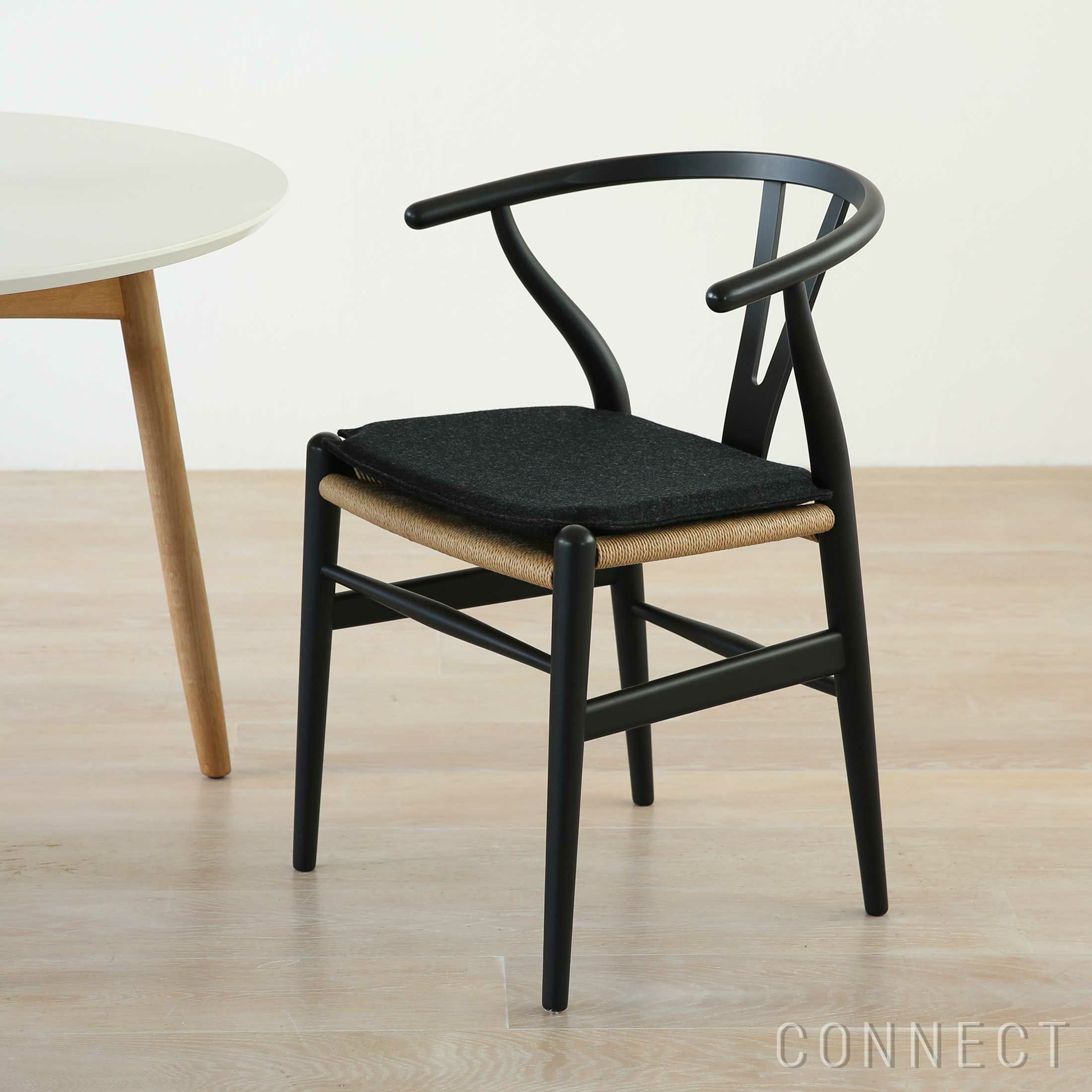 CARL HANSEN & SON （カール・ハンセン＆サン） / CU CH24 Cushion / Yチェア（ワイチェア）専用 両面 ファブリッククッション / ブラック
