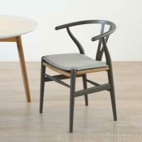 CARL HANSEN & SON （カール・ハンセン＆サン） / CU CH24 Cushion / Yチェア（ワイチェア）専用 両面 ファブリッククッション / Focus melange 60310 ライトグレー