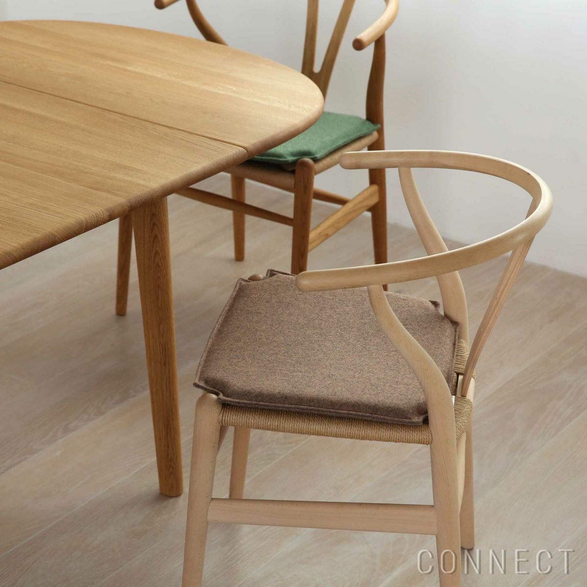 CARL HANSEN & SON （カール・ハンセン＆サン） / CU CH24 Cushion / Yチェア（ワイチェア）専用 両面 ファブリッククッション / Focus melange 61235 ベージュ