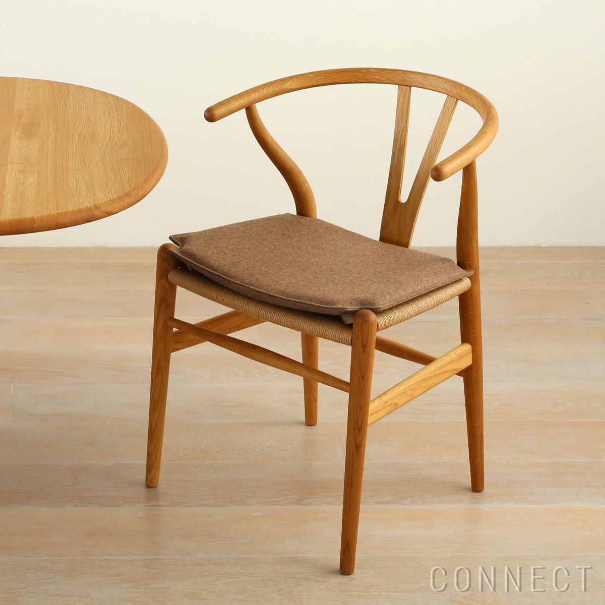 CARL HANSEN & SON （カール・ハンセン＆サン） / CU CH24 Cushion / Yチェア（ワイチェア）専用 両面 ファブリッククッション / Focus melange 61235 ベージュ