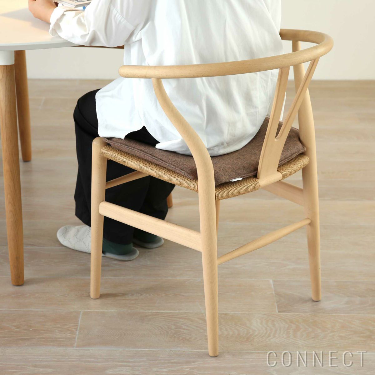 CARL HANSEN & SON （カール・ハンセン＆サン） / CU CH24 Cushion / Yチェア（ワイチェア）専用 両面 ファブリッククッション / Focus melange 61235 ベージュ