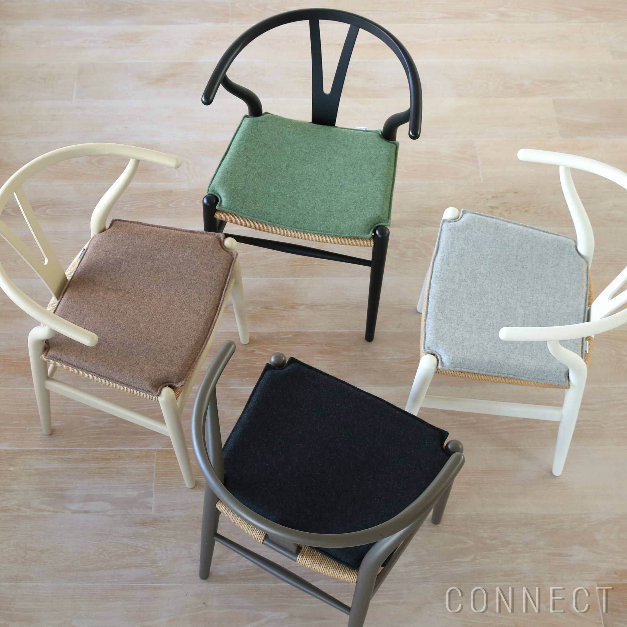 CARL HANSEN & SON （カール・ハンセン＆サン） / CU CH24 Cushion / Yチェア（ワイチェア）専用 両面 ファブリッククッション / Focus melange 61235 ベージュ