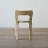 【アウトレット】Artek（アルテック） / N65 子ども用チェア / バーチ材・ナチュラルラッカー仕上げ / 座面・ホワイトラミネート / ベビーチェア《新生活応援 pt2倍》
