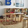 【アウトレット】Artek（アルテック） / N65 子ども用チェア / バーチ材・ナチュラルラッカー仕上げ / 座面・ホワイトラミネート / ベビーチェア《新生活応援 pt2倍》