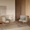 CARL HANSEN & SON （カール・ハンセン＆サン） / RF1904 SIDEWAYS LOUNGE CHAIR（サイドウェイラウンジチェア） / ウォルナット材・オイル仕上げ / Re-wool 218（リウール）