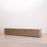 USMハラー（ユーエスエムハラー） / TV Board（テレビボード） / W2273×D373×H390mm / ドロップダウンドア×3（デイバイダーシェルフ×3） / USMベージュ