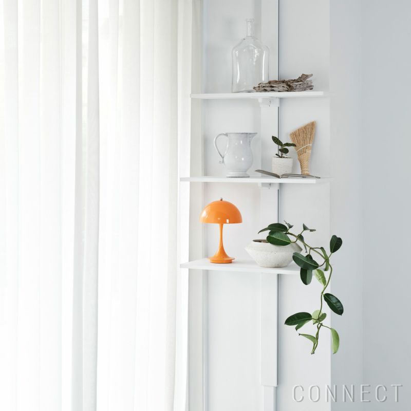 AIR SHELF（エアーシェルフ） / By the window Shelf Set（窓辺シェルフセット） / SET-AS-BWS-WH / 突っ張り型収納