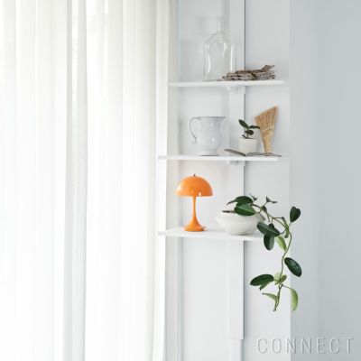 AIR SHELF（エアシェルフ） / By the window Shelf Set（窓辺シェルフセット） / SET-AS-BWS-WH / 突っ張り型収納