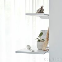 AIR SHELF（エアーシェルフ） / By the window Shelf Set（窓辺シェルフセット） / SET-AS-BWS-WH / 突っ張り型収納