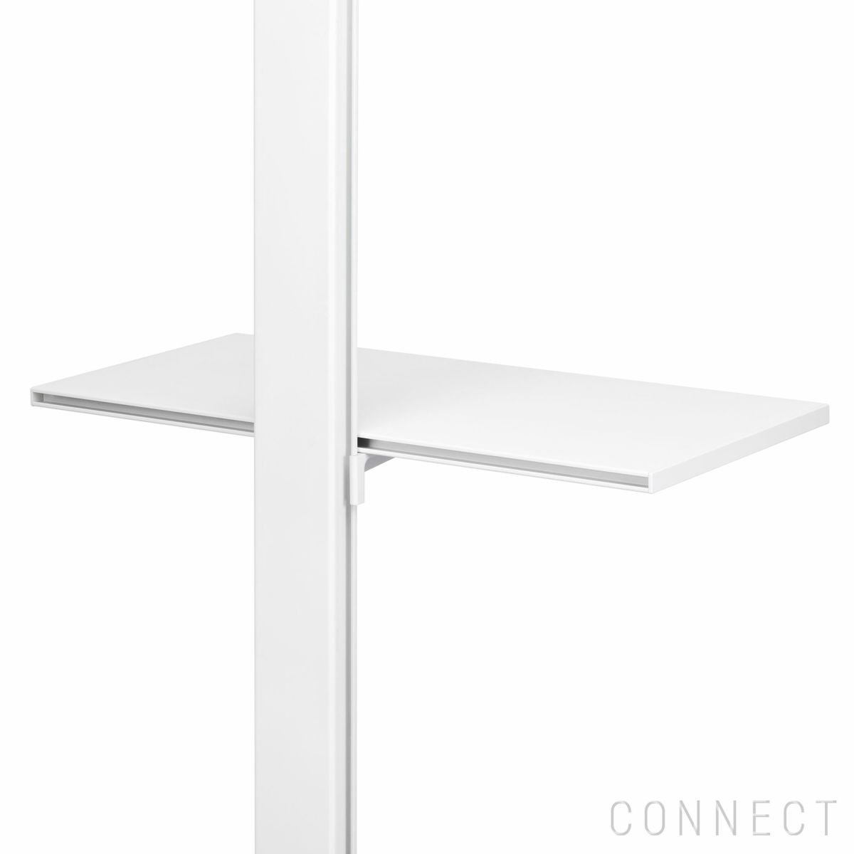 AIR SHELF（エアシェルフ）/ Sidetable Shelf Set（サイドテーブルシェルフセット）/ SET-AS-STS-WH / 突っ張り型収納