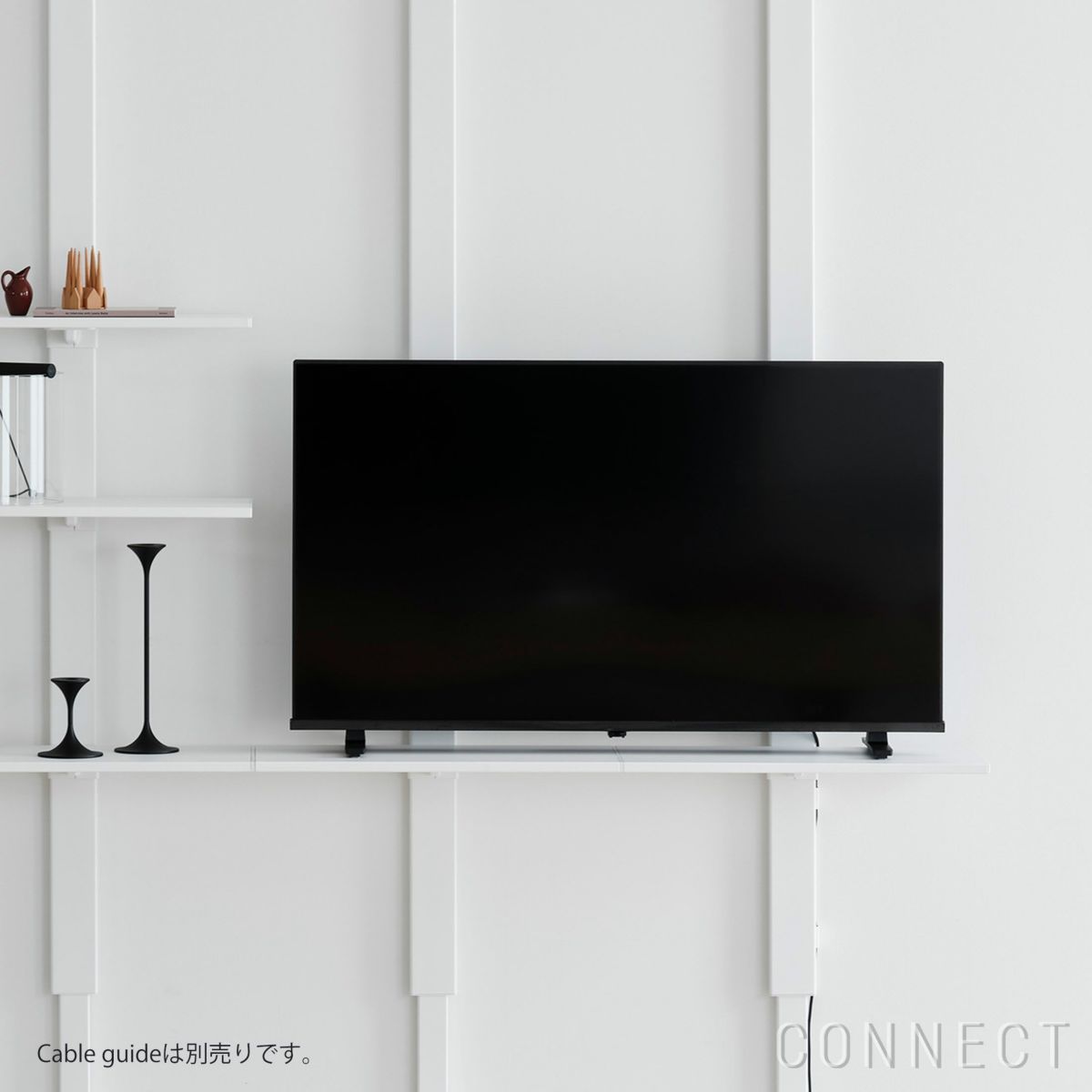 AIR SHELF（エアシェルフ） / TVboard Shelf Set（テレビボードシェルフセット） / SET-AS-TS-WH / 突っ張り型収納