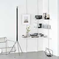 AIR SHELF（エアシェルフ） / Corner Shelf Set（コーナーシェルフセット） / SET-AS-CNS-WH / 突っ張り型収納