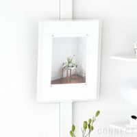 AIR SHELF（エアシェルフ） / Corner Shelf Set（コーナーシェルフセット） / SET-AS-CNS-WH / 突っ張り型収納