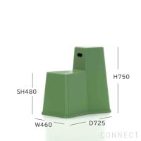 【アウトレット】Vitra（ヴィトラ） / Stool-Tool（スツールツール） / 76 industrial green / チェア