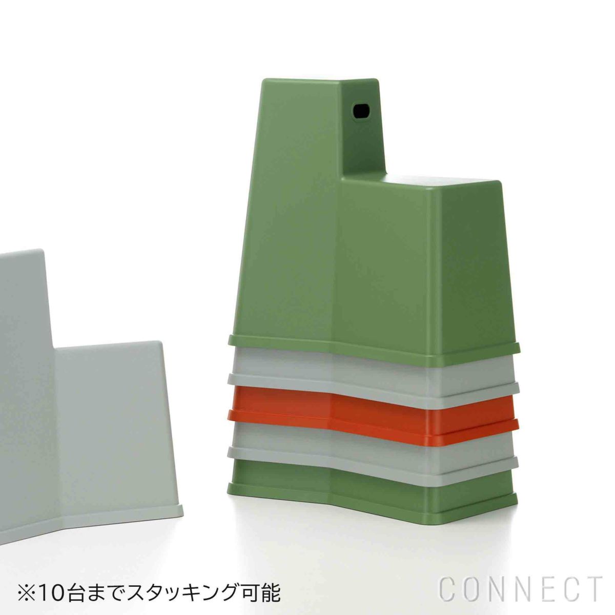 【アウトレット】Vitra（ヴィトラ） / Stool-Tool（スツールツール） / 76 industrial green / チェア