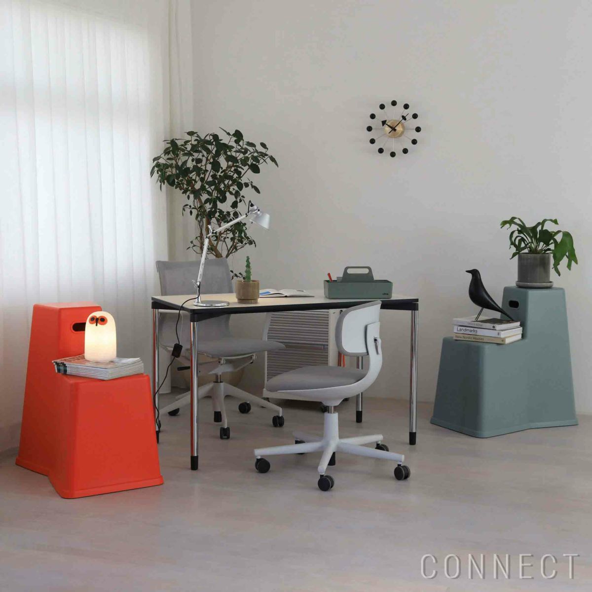 【アウトレット】Vitra（ヴィトラ） / Stool-Tool（スツールツール） / 76 industrial green / チェア